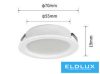 UNIVERSO mini spot lámpatest 3w 4000K 240lm 120° IP20 ∅70×19mm fehér