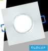 UNIVERSO Süllyesztett lámpatest 1xPAR16 foglalat nélkül IP20 Króm 95x95x23mm Kivágás:D60mm