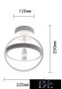 UNIVERSO Mennyezeti lámpa 22w 1760lm 6500k IP20 fehér D225x250mm