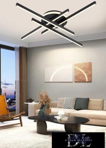 UNIVERSO Mennyezeti lámpa 45w 3600lm 4000K IP20 fekete 640x640x110mm