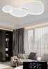 UNIVERSO mennyezeti lámpa 100w 8000lm CCT 1000×630×65mm IP20 fehér