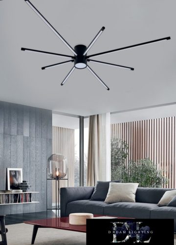 UNIVERSO mennyezeti lámpa 42w 3360lm 4000k ∅940x120mm fekete