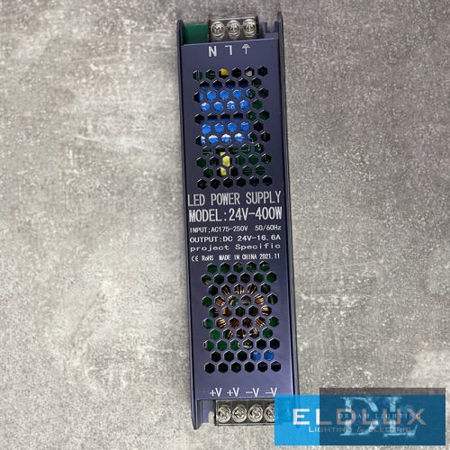 ELDLUX Trafó DC:24V Max.400w/16.66A IP20 245*63*29mm