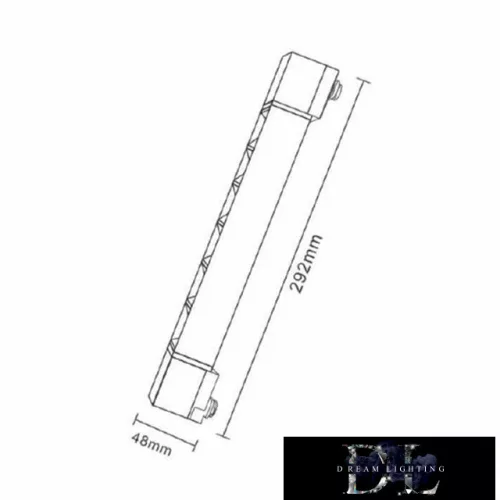 UNIVERSO Egyfázisú sínhez lámpatest COB LED 12W 1440lm 3000K 292mm IP20 fehér
