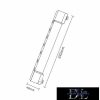UNIVERSO Egyfázisú sínhez lámpatest COB LED 12W 1440lm 3000K 292mm IP20 fekete
