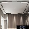 UNIVERSO Egyfázisú sínhez lámpatest COB LED 12W 1440lm 6500K 292mm IP20 fekete