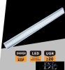 UNIVERSO Háromfázisú sínes lámpa 40w 6000lm CCT 90° RA90 IP20 Fehér 1196x60x70mm 5év
