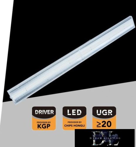 UNIVERSO Háromfázisú sínes lámpa 40w 6000lm CCT 90° RA90 IP20 Fehér 1196x60x70mm 5év