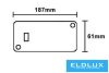 UNIVERSO műanyag tápegység 24V 100W IP20