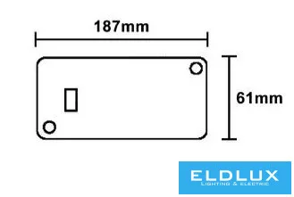 UNIVERSO műanyag tápegység 24V 100W IP20