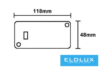 UNIVERSO műanyag tápegység 24V 36W IP20