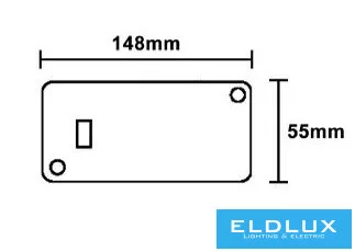 UNIVERSO műanyag tápegység 24V 60W IP20