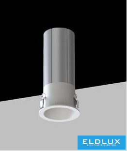 UNIVERSO Mini spotlámpa 3w 145lm 3000k D25×57mm kivágás:D20mm fehér