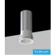 UNIVERSO Mini spotlámpa 3w 145lm 3000k D25×57mm kivágás:D20mm fehér