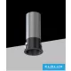 UNIVERSO Mini spotlámpa 3w 160lm 4000k D25×57mm kivágás:D20mm fekete