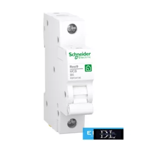   Schneider Kismegszakító 1P 6A B-jelleg 230V AC 4.5kA/60898 Resi9 F