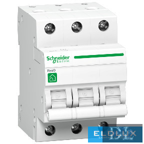 Schneider Kismegszakító 3P 50A C-jelleg 400V AC Resi9 F 