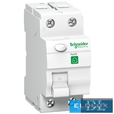 Schneider Áram-védőkapcsoló (Fi-relé) analóg 2P 40A 30mA AC-típus 6kA Resi9 R