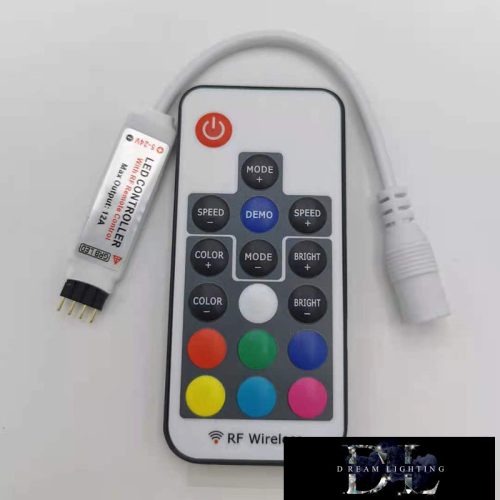 UNIVERSO RGB LED szalaghoz rádiófrekvenciás távirányítós kapcsoló