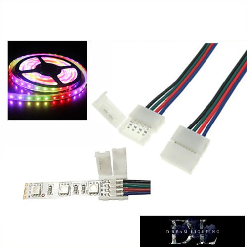 UNIVERSO 10mm-es RGB LED szalaghoz toldóelem DC fejjel