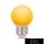 TELFORCEONE Forever Light LED izzó E27 G45 2W 230v sárga 5db/doboz
