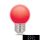 TELFORCEONE Forever Light LED izzó E27 G45 2W 230v piros 5db/doboz