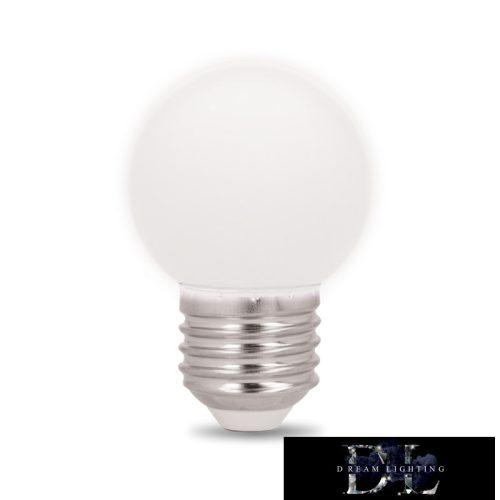 TELFORCEONE Forever Light LED izzó E27 G45 2W 230v meleg fehér 5db/doboz