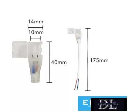 UNIVERSO Flexibilis LED szalaghoz tápkábel adapter nélkül