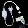 UNIVERSO 10mm-es flexibilis LED szalaghoz adapter dugóval max.50m
