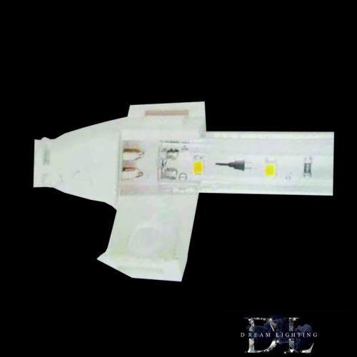 UNIVERSO 10mm-es flexibilis LED szalaghoz adapter dugóval max.50m