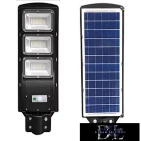   UNIVERSO Solar utcai lámpa 3.2V-10AH 1085lm 6500k-7000k IP65 antracit 600x197x55mm