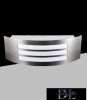 UNIVERSO Kültéri fali lámpa 1xE27 max.14w IP44 króm/fehér 315x90x100mm 5év