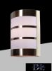 UNIVERSO Kültéri fali lámpa 1xE27 max.11w IP44 króm/fehér 165x90x210mm 5év
