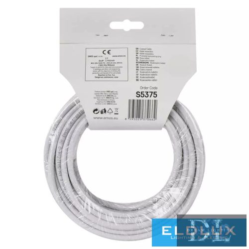 EMOS koaxiális kábel CB130 15M