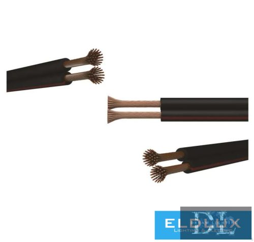 EMOS HANGFAL KÁBEL CU 2×0.75 FEK/PIR 100M