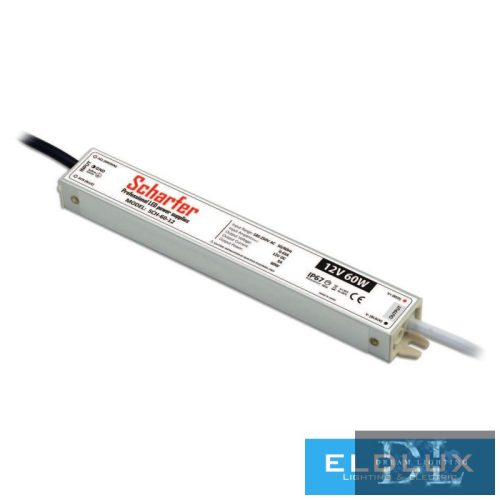 Scharfer kültéri LED Tápegység 12V/1.67A 20Watt IP67 7 év garancia