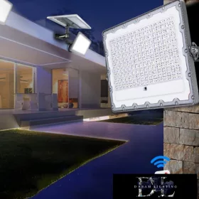   UNIVERSO Solar utcai lámpa 3.2V-70AH 5000lm 6500k IP65 antracit