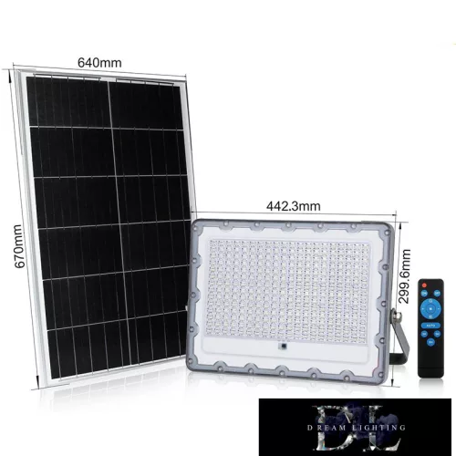 UNIVERSO Solar utcai lámpa 3.2V-70AH 5000lm 6500k IP65 antracit