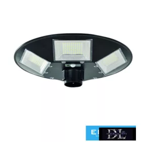   UNIVERSO Solar Ufo lámpa 3.2V-20AH 1200lm 6500k IP65 fekete ø550x125mm