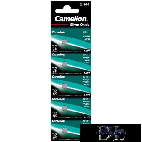 CAMELION ezüst-oxid gombelem 1.55V SR41W/G3/392-BP5