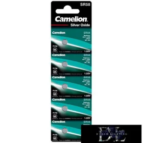 CAMELION ezüst-oxid gombelem 1.55V SR58W/G11/362-BP5