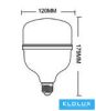 UNIVERSO LED izzó E27/E40 60w 7300lm 6500k 5év