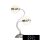 ELDLUX MILKY asztali lámpa LED 24W