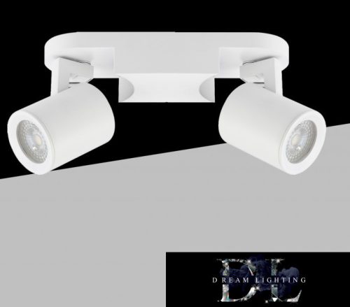 UNIVERSO Spot lámpatest 2xGU10 Max.35w IP20 220x70x110mm Fehér