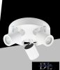UNIVERSO Spot lámpatest 3xGU10 Max.35w IP20 D220x108mm Fehér