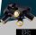 UNIVERSO Spot lámpatest 4xGU10 Max.35w IP20 220x220x108mm Fekete/Arany