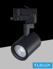 UNIVERSO Háromfázisú sínes spotlámpa 1xGU10 Max.35w IP20 Fekete 5év