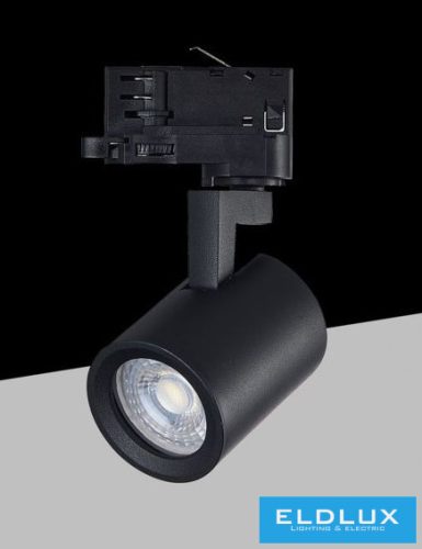 UNIVERSO Háromfázisú sínes spotlámpa 1xGU10 Max.35w IP20 Fekete 5év