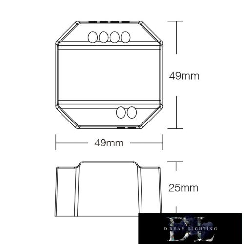MIBOXER TRIAC Dimmer AC Rádiófrekvenciás 220V-300W