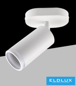 UNIVERSO Spot lámpatest 1xGU10 Max.35w IP20 D55x110x110mm Fehér